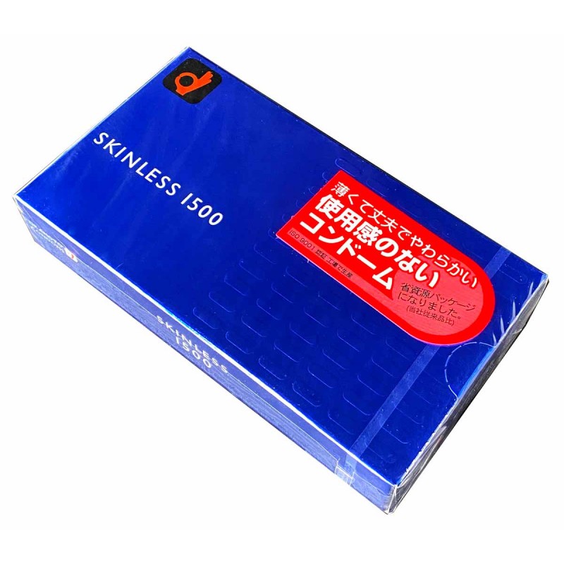 Condones de látex OKAMOTO Skinless 1500 (12 unidades)