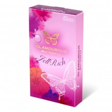 Préservatifs JEX Glamourous Rich Jelly, lot de 8