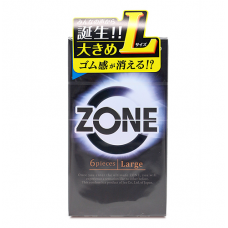 Préservatifs JEX Zone (réduction de l'odeur à 99 %) – Grande taille – 6 pièces