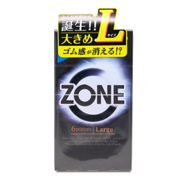 Condoms JEX Zone(99% smell cut) Large Size 6 pcs