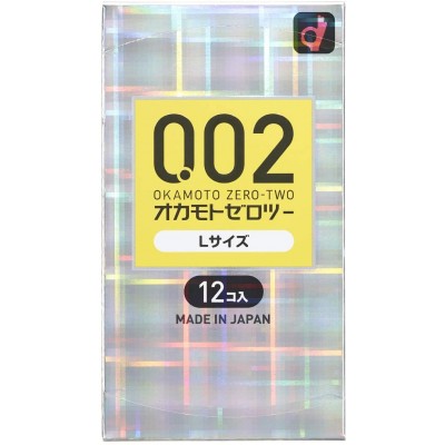 Prezervatīvi OKAMOTO 0.02 (12 gab)