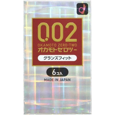 Prezervatīvi OKAMOTO 0.02 Glance fit 6 gab