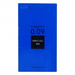 Prezervative latex SAGAMI 0.09mm Natural 10 buc