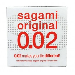 Polyurethane Condoms SAGAMI Original 0.02 1 pcs Polyurethane Condoms SAGAMI Original 0.02 1 pcs