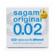 Condones de poliuretano SAGAMI Original 0.02 ExtraLub, 1 unidad