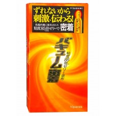 Condones de látex SAGAMI Vacuum fit, 10 unidades