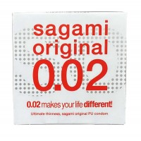 Полиуретановые презервативы SAGAMI Original 0.02 (1 шт.) Европа
