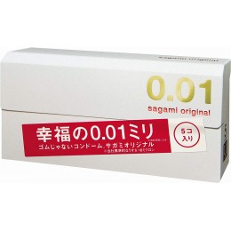 Prezervative din poliuretan SAGAMI Original 0.01 (5 buc)