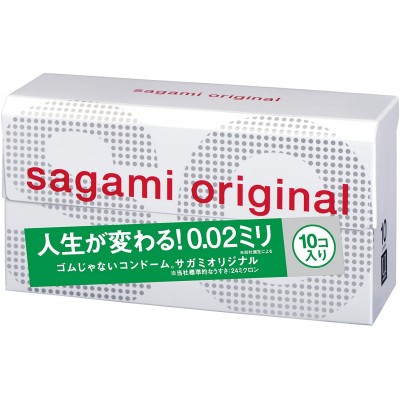 Полиуретановые презервативы SAGAMI Original 0.02 (10 шт)