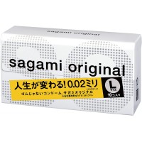 Полиуретановые презервативы SAGAMI Original 0.02 Large size (10 шт)